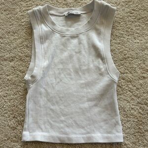 Zara Classic White Tank